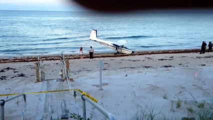 Small plane crashes on Singer Island