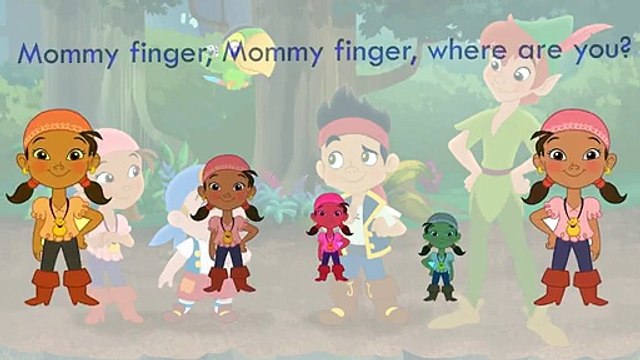 Finger Family Jake and the Never Land Pirates