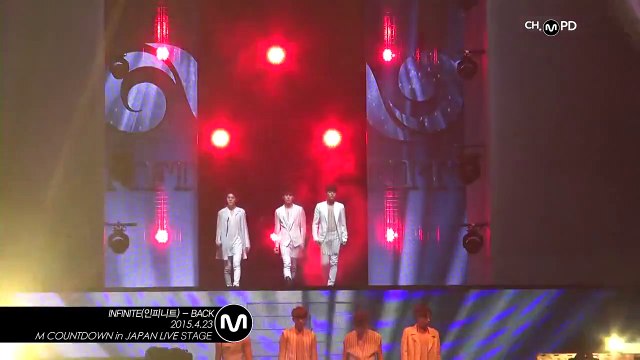 [MPD직캠] 인피니트 직캠 Back INFINITE Fancam Mnet MCOUNTDOWN 150423