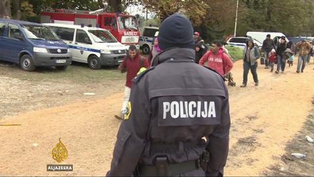 Slovenia struggling to cope with influx of refugees