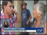 Margoth Escobar asume su salida ilegal del país
