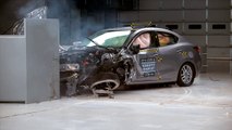 IIHS - 2016 Scion iA - small overlap crash test / GOOD EVALUATION