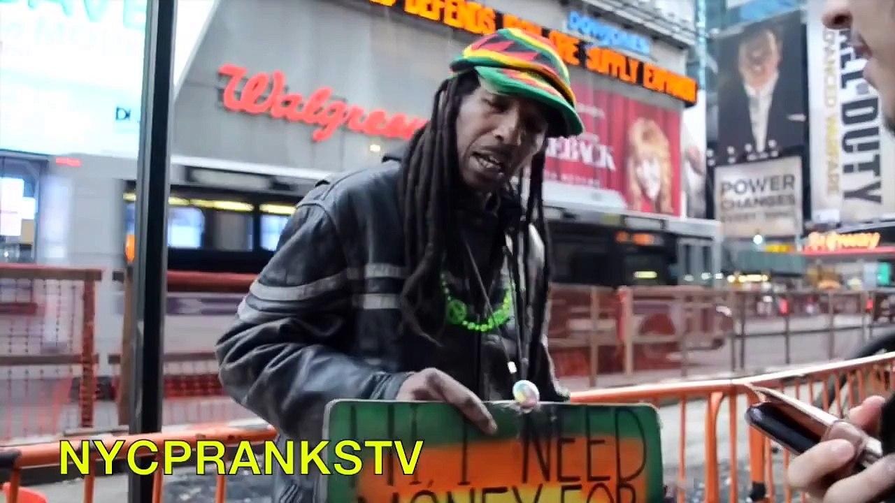 Abusing The Homeless (Social Experiment)