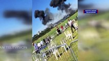 VIDEO: Plane crashes during air show in Shoreham | England