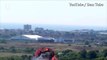 Dramatic footage shows moment plane crashes