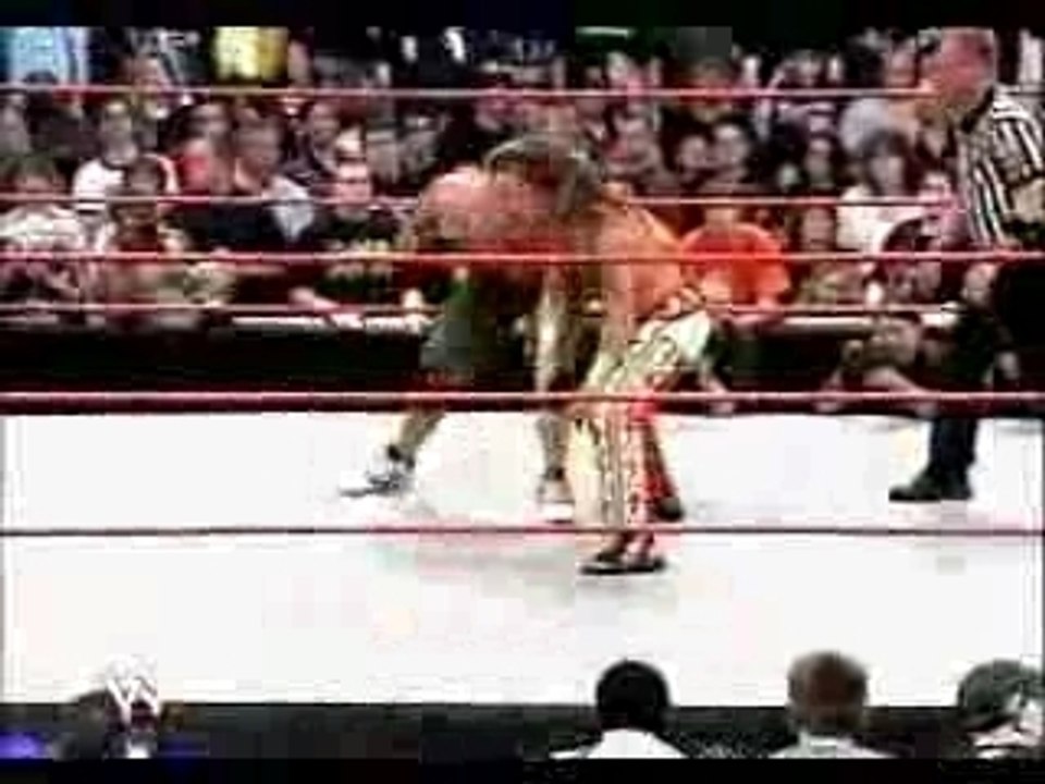 CEna vs Orton vs Edge vd HBK