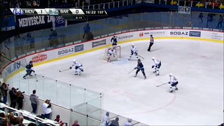Medvescak Zagreb vs Barys Astana Highlights 23.10.2015 RUSSIA: KHL