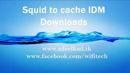 Squid Proxy Server to cache IDM Downloads