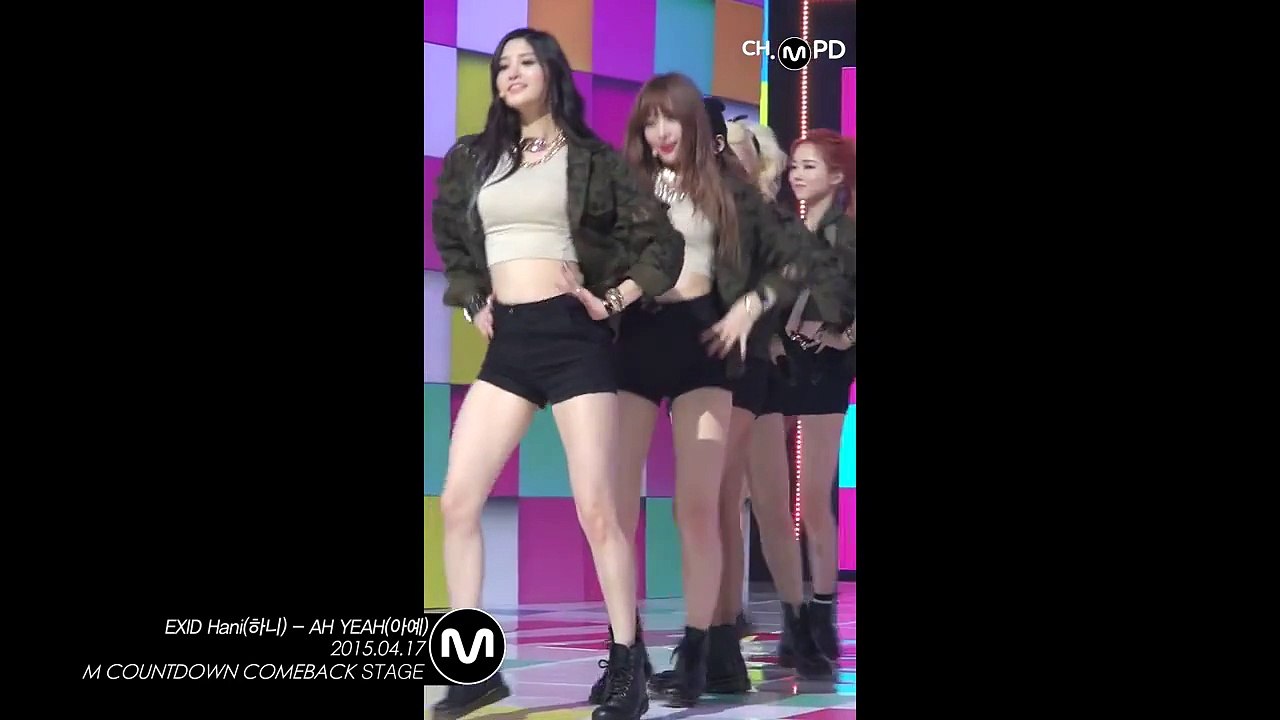 [MPD직캠] 이엑스아이디 하니 직캠 AH YEAH EXID Hani Fancam Mnet MCOUNTDOWN 150417