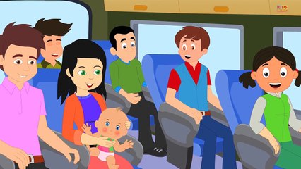 Wheels On The Bus Nursery Rhymes