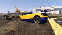 Pegassi Osiris Front, Side, Rear & Roll Over Slow Motion Crash Test in GTA 5