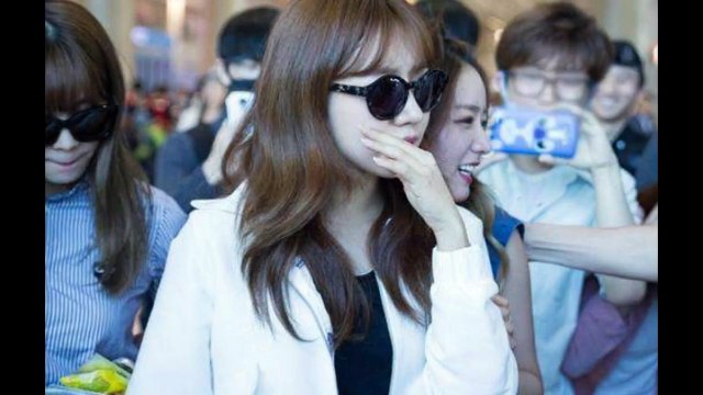Apink at Incheon Airport Arriving from Shanghai