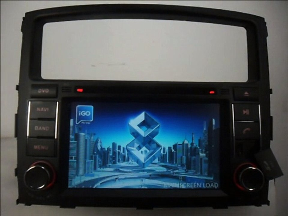 Custom Stereo for Mitsubishi Pajero Car GPS Navigation Radio DVD Bluetooth TV