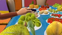 Bolo Bandar - Learn Fruits - 3D Animation Hindi Nursery rhymes for children