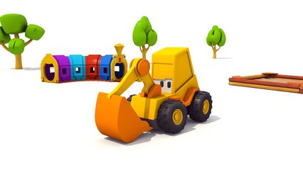 Eğitici çizgi film - Ekskavatör Max - Sürpriz yumurta - Traktör - Türkçe izle