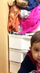 cute baby enjoying rhyme