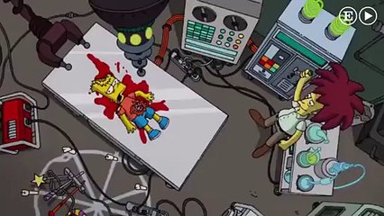 Así mata Sideshow Bob a Bart Simpson