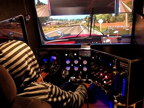 Simulateur de camion plus vrai que nature.... Meilleur moyen pour apprendre à conduire