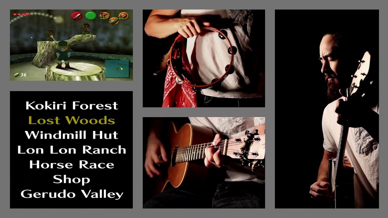 Ce musicien joue toutes les chansons de Zelda-Ocarina of Time - Medley magique