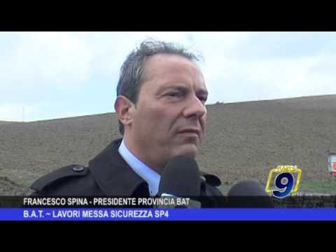 BAT | Lavori di messa in sicurezza della Sp. 4
