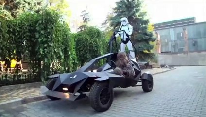 Ukraine: Une statue de Lénine transformée... en Dark Vador