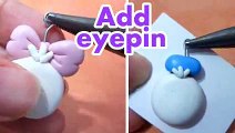 New Duck Kawaii Polymer Clay Charms Donald Duck Daisy Duck
