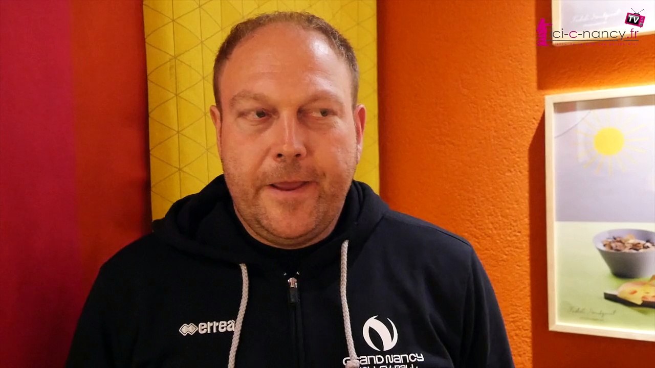 Gabriel Denys fait le point avant Grand Nancy Volley - AS Cannes