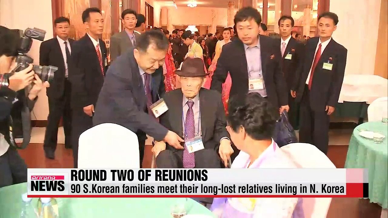 Second round of family reunions underway at Mt. Kumgang