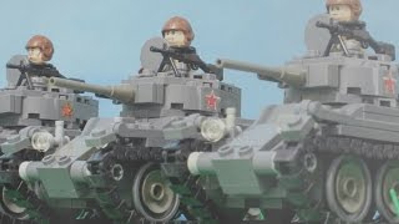 1941 Lego World War Two Battle for Russia | Великая отечественная во
