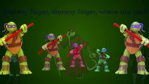 Ninja Turtles Finger Family Songs for Children Daddy Finger Nursery Rhymes Full animated c