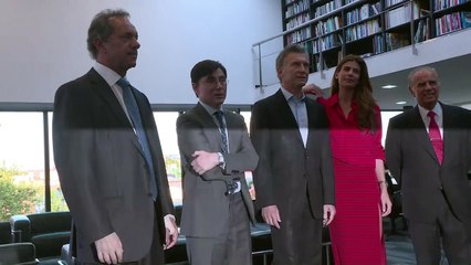 Candidatos argentinos se encontram