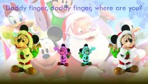 Mickey Mouse Cartoon Finger Family Song Daddy Finger Nursery Rhymes Christmas Queen Minnie