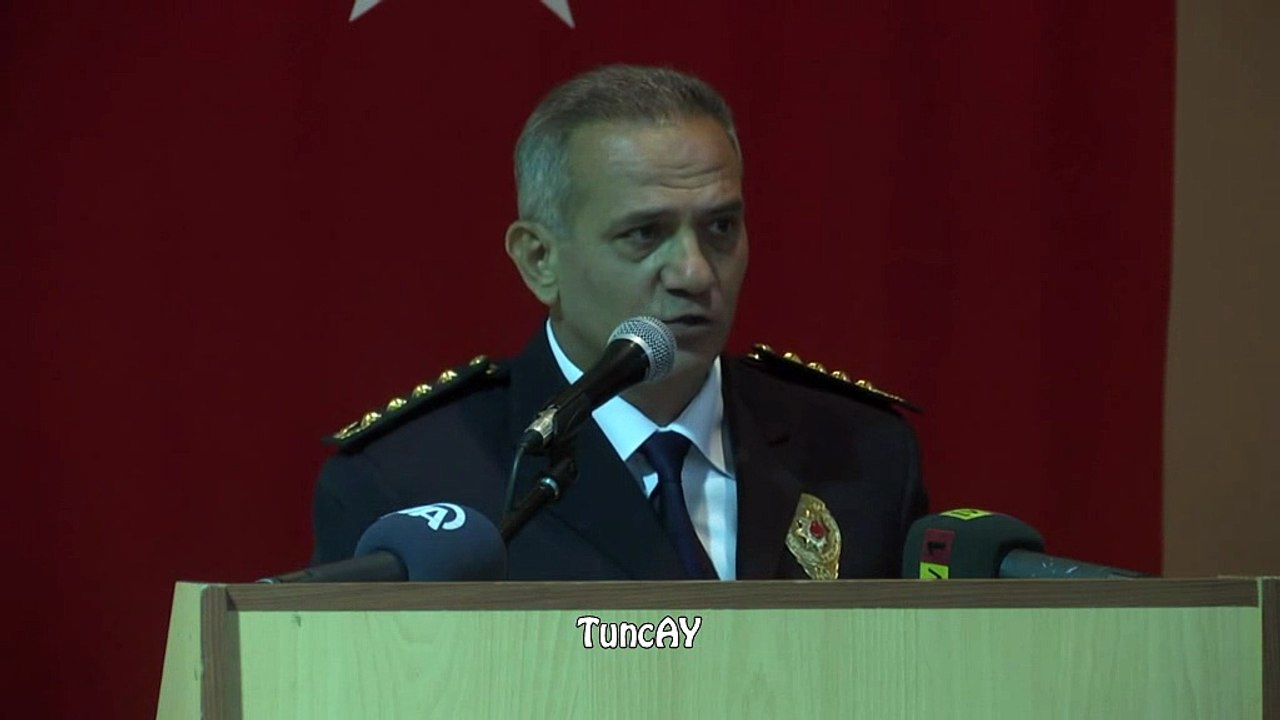 Kayseri Polis Meslek Yüksekokulu Müdürü Metin Tanrıverdi'nin konuşması