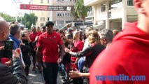 RCT-Oyonnax: l'arrivée des Toulonnais au stade Mayol