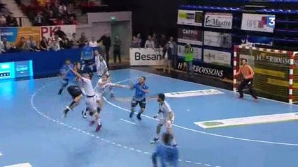 Handball : résumé du derby Besançon / Dijon (23/10/2015)