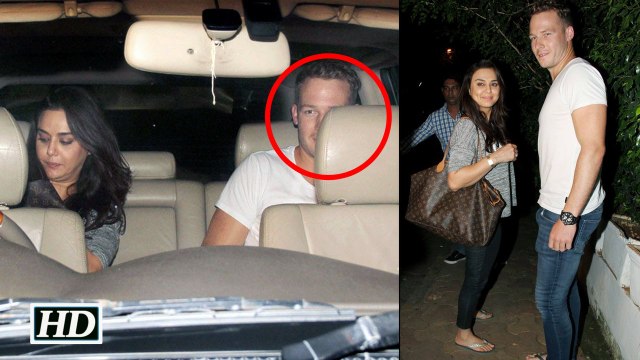 Caught Preity Zinta with SA cricketer David Miller