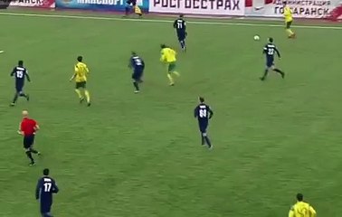 Передача рабоной в матче Мордовия 0 - 0  Кубань 24.10.2015