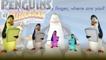 Penguins of Madagascar Finger Family Song Daddy Finger Nursery Rhymes Kowalski Rico Full a