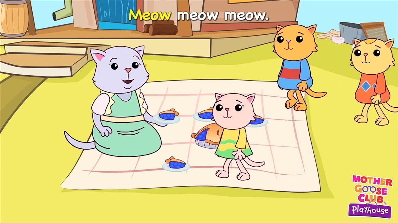 Three Little Kittens Mother Goose Club Playhouse Kids Song Dailymotion Video
