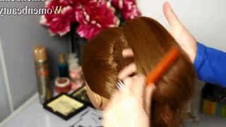 Easy Hair Bow with Bun