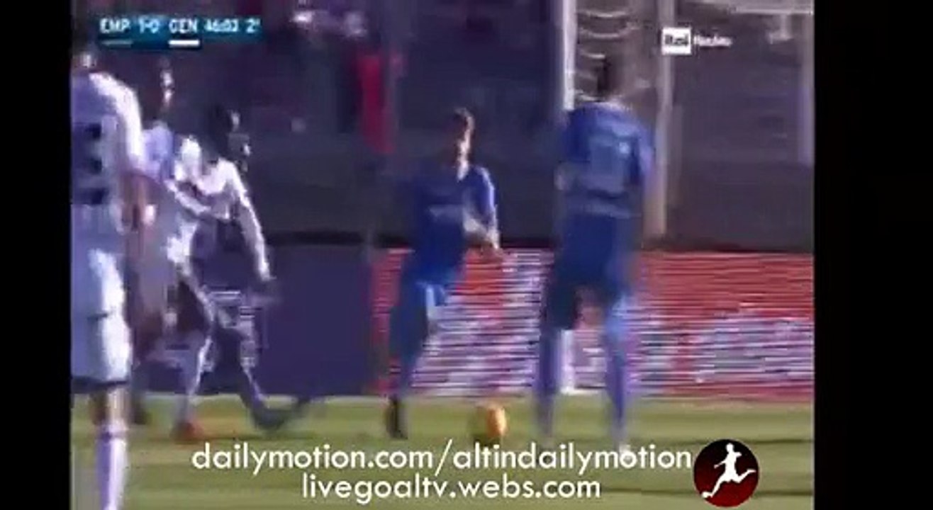 Rade Krunic Fantastic Goal - Empoli 1:0 Genoa - Serie A - 24.10.2015