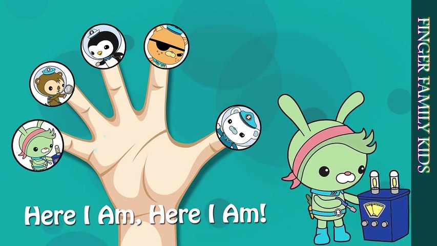 Finger Family Song Octonauts Captain Barnacles Kwazii Peso Shellington Tweak Nursery Rhyme Dailymotion Video