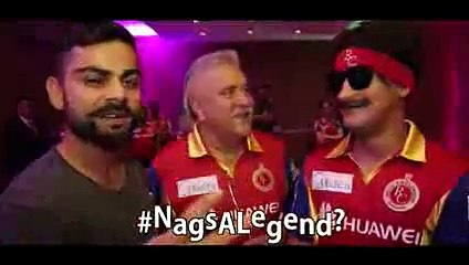 Yet another party crashed by the RCB Insider!