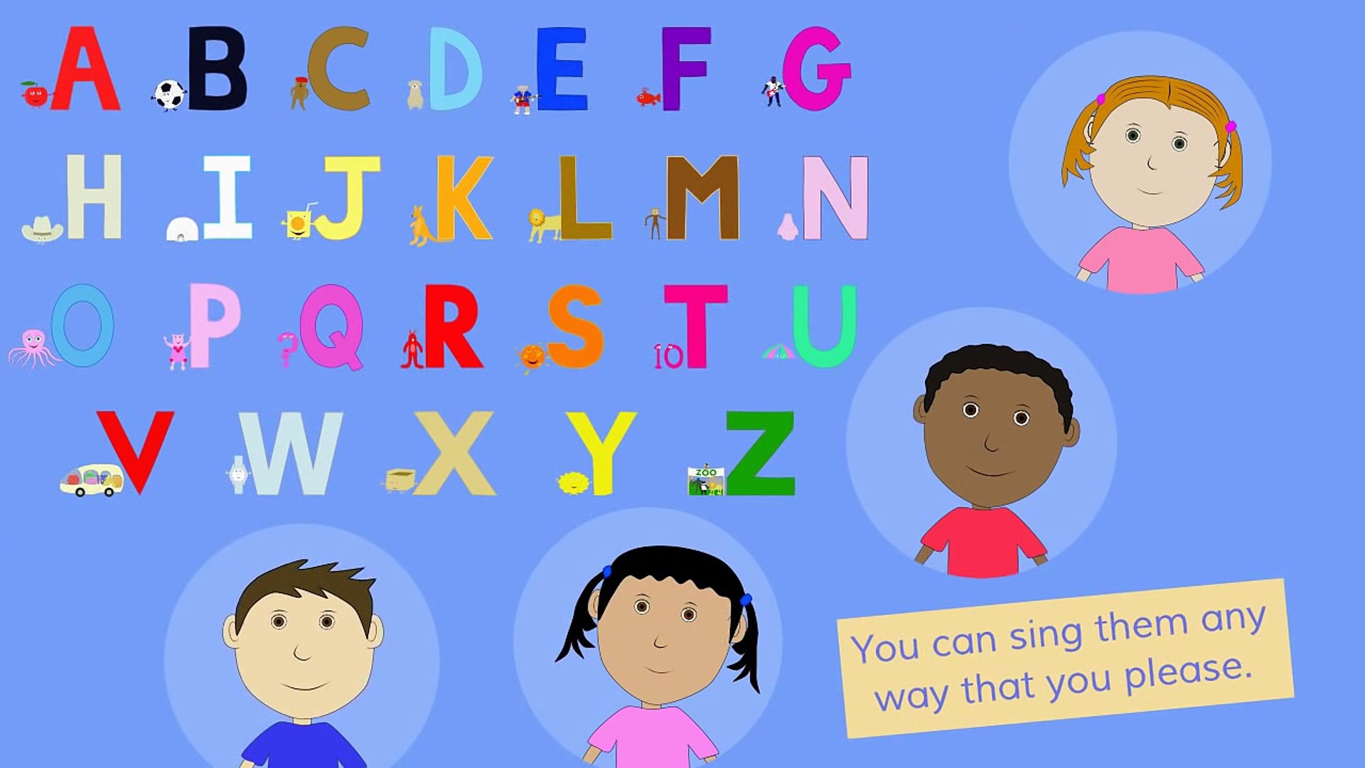 ⁣Were Singing the ABCs