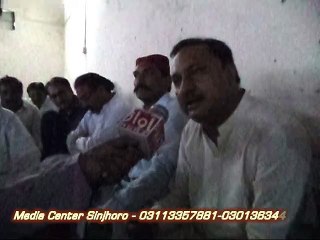Sinjhoro : MNA BHawan Das Talking With Awaz Tv On Murder Of Shop Owner Mukesh Kumar At Gurdwara Mandir Sinjhoro