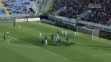 Fabio Pisacane Brilliant Goal 3-0 Cagliari vs Trapani
