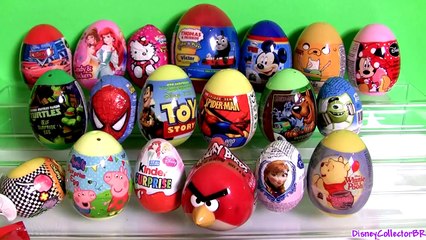 25 Surprise Eggs Bags Peppa Pig Simpsons Disney Frozen Lalaloopsy Minecraft Chupa Chups CA