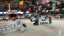 Manche du concours de saut d'obstacles 1 étoile