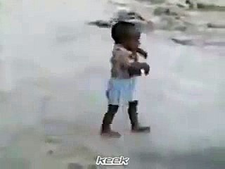 Funny Little Boy and His Ball !