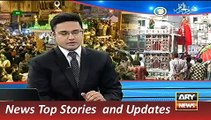 ARY, Geo News Headlines 24 October 2015, Report on Ashoora Muharram Jaloos in Muzafarabad